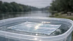 Schwimmende Photokatalysator-Folie: Trinkwasser in 40 Minuten desinfizieren – auch bei wenig Licht