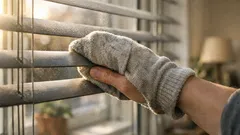 Jalousien reinigen: der Socke-Trick gegen Staub in unter 5 Minuten