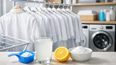 Gelbe Flecken aus weißer Wäsche entfernen: die besten Hausmittel und was wirklich hilft