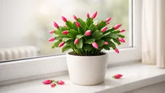 Weihnachtskaktus wirft Knospen ab: die häufigsten Ursachen und was wirklich hilft