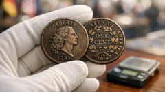 1793 Wreath Cent: so erkennst du den seltenen US-Large-Cent und seine Kantenvarianten