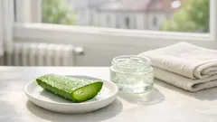Aloe vera Gel richtig anwenden: So beruhigst du gereizte Haut ohne Klebegefühl